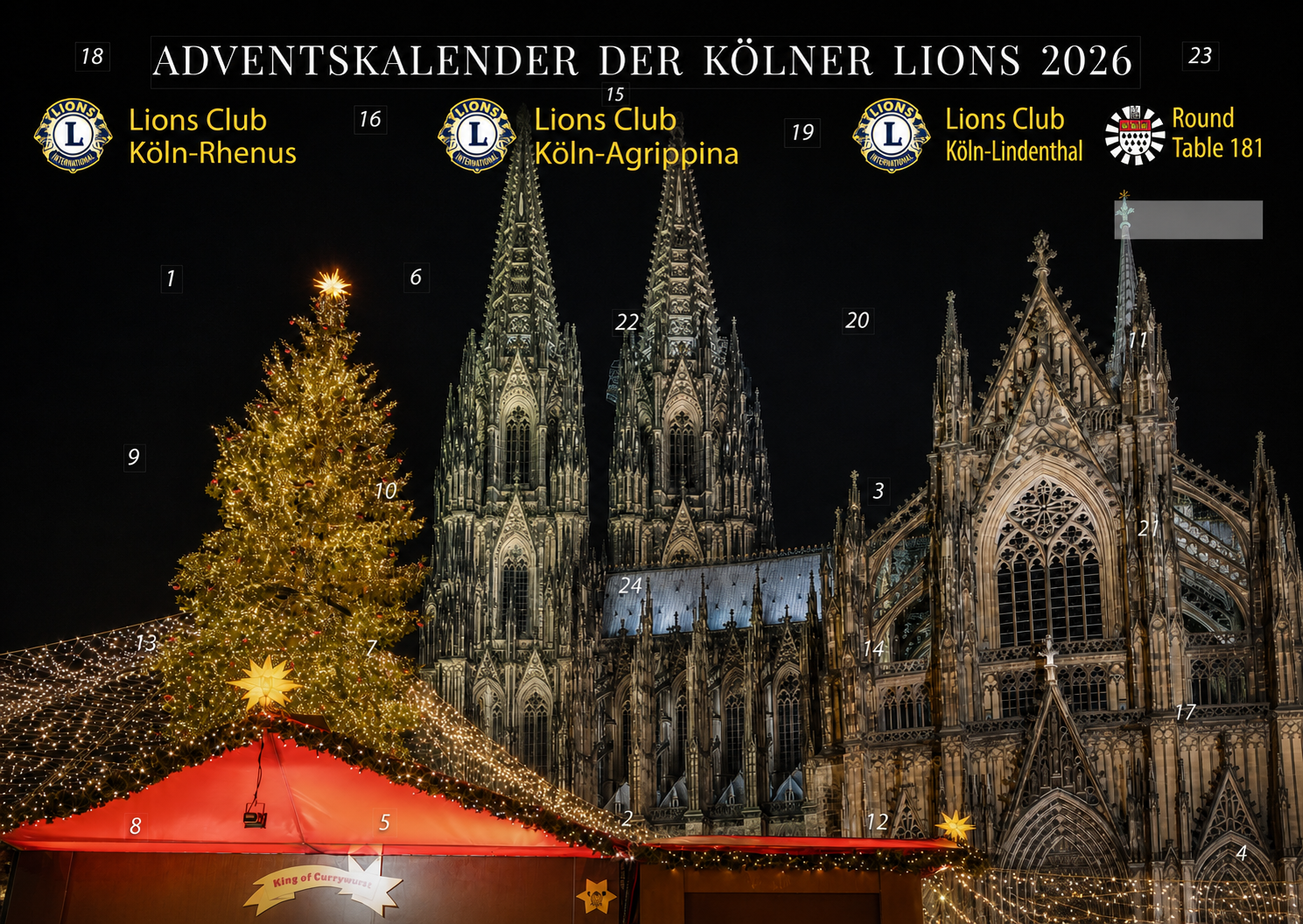Adventskalender der Kölner Lions 2026