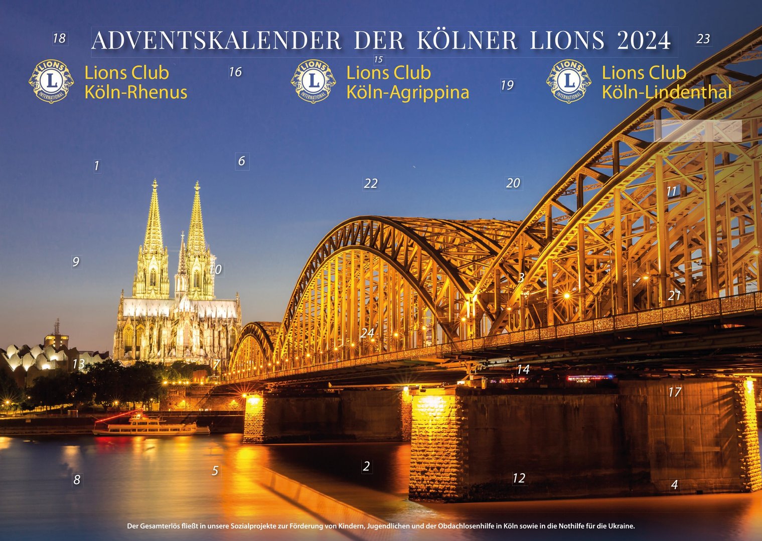 Adventskalender der Kölner Lions 2024